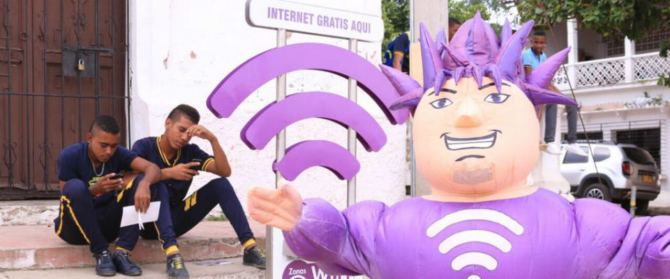 Departamento de Bolívar ya tiene 23 Zonas WiFi Gratis para la Gente