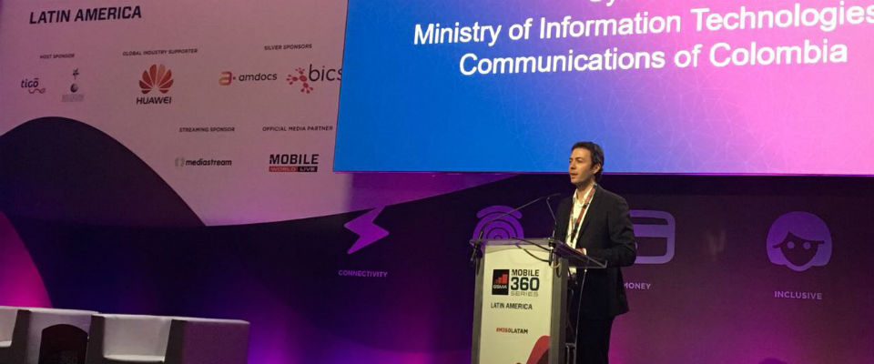 MinTIC estuvo presente en el GSMA ‘Mobile 360 Series Latin America’ en Bogotá