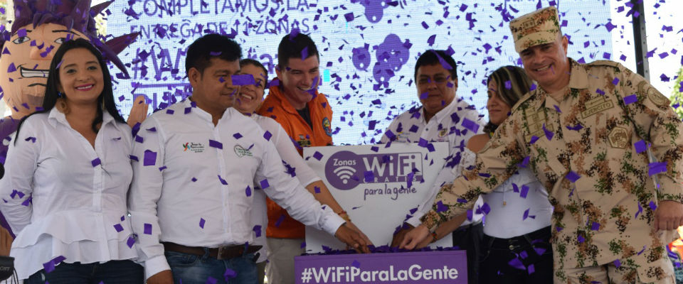Putumayo completó 11 Zonas Wifi Gratis para la Gente