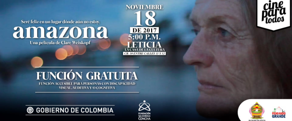 Cine Para Todos llega con su entretenimiento incluyente a Leticia
