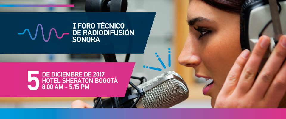 Expertos internacionales analizarán cuál es el futuro de la radio en Colombia en foro de MinTIC
