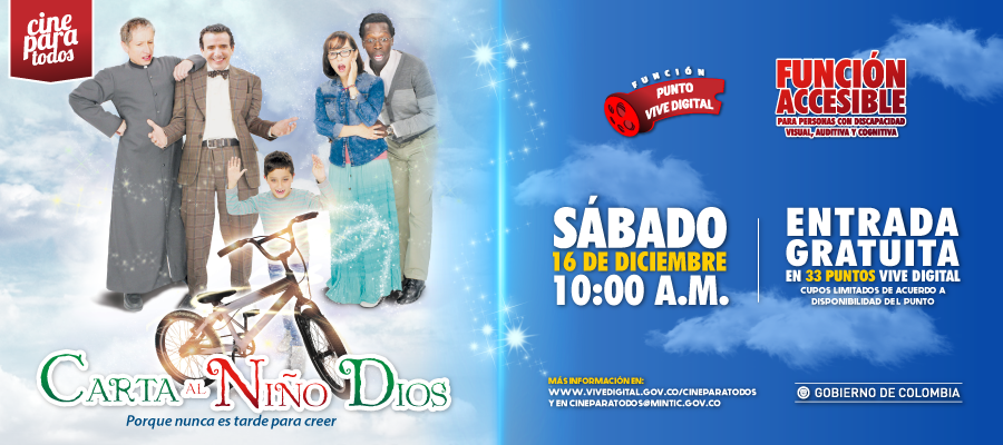 ‘Carta al niño Dios’ en 33 Puntos Vive Digital