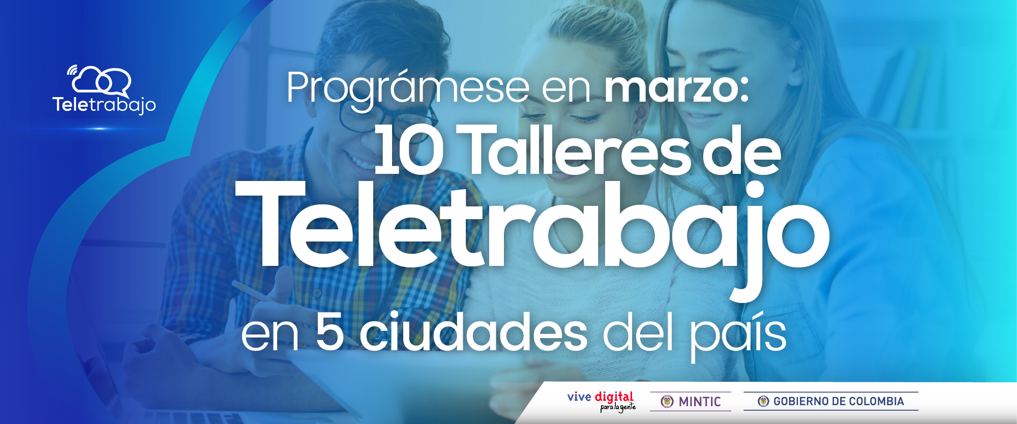  Talleres de Teletrabajo para marzo