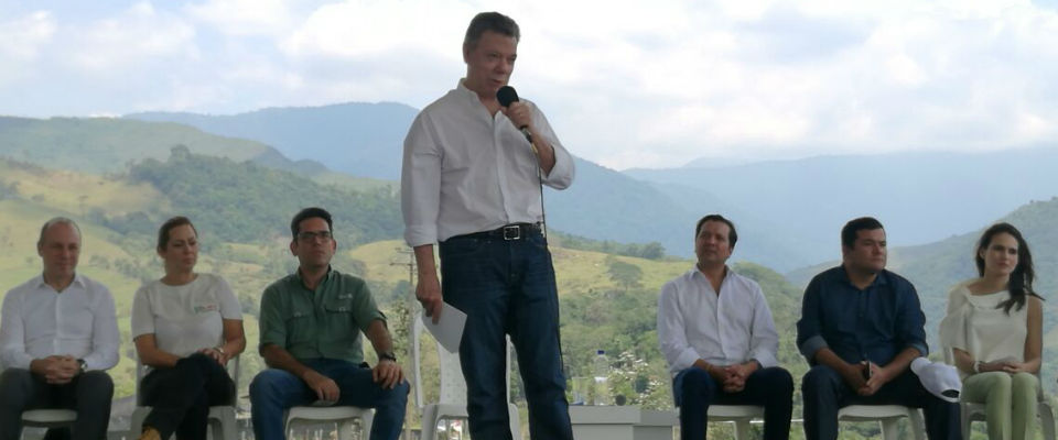 “La paz permite traer progreso y tecnología”, Presidente Santos