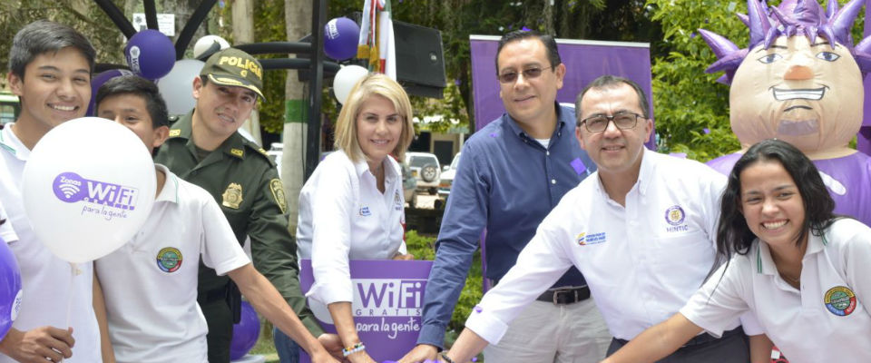 Boyacá estrenó 24 Zonas WiFi Gratis para la gente