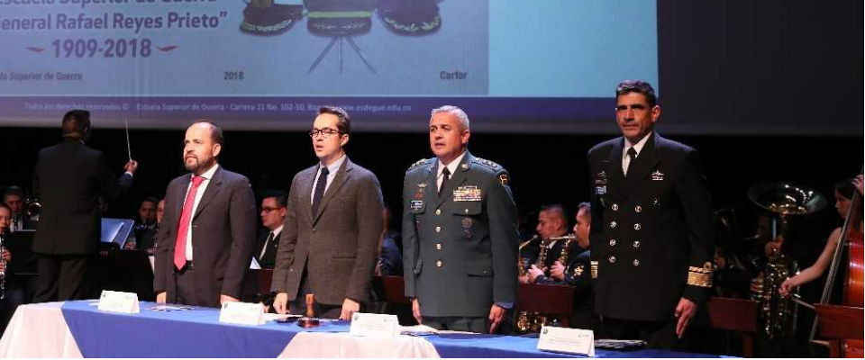 MinTIC emite estampilla para conmemorar los 109 años de la Escuela Superior de Guerra ‘General Rafael Reyes Prieto’