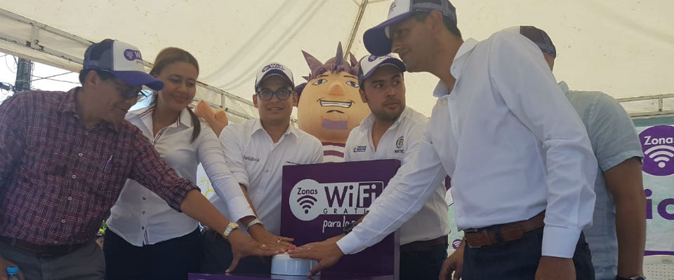 Antioquia completó 157 Zonas WiFi Gratis para la gente