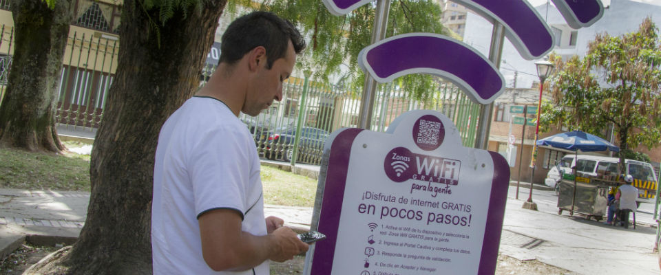Norte de Santander estrenó 13 Zonas WiFi Gratis para la gente