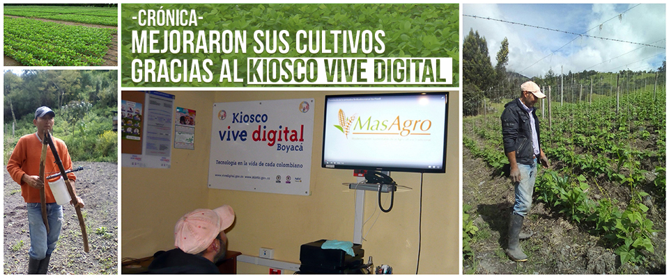 “Sí es posible mejorar los cultivos con apoyo de Internet” “Sí es posible mejorar los cultivos con apoyo de Internet”