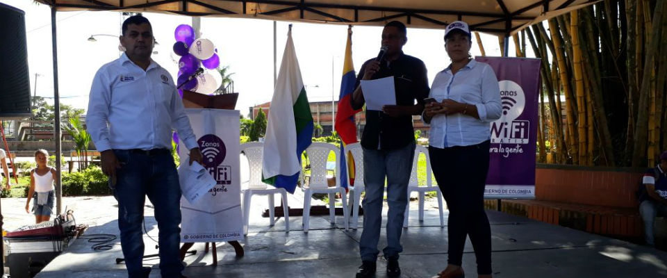 Habitantes del Guaviare ya disfrutan de seis Zonas WiFi Gratis para la gente