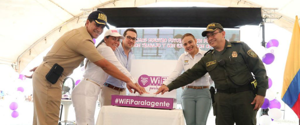 Las playas de Bocagrande ya tienen Zonas WiFi Gratis para la gente