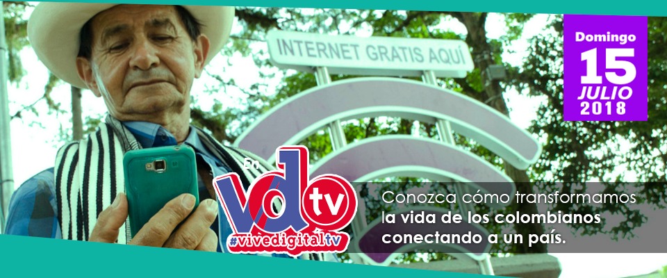 En ‘Vive Digital TV’: Colombia, un país que se conectó y apropió de la tecnología En ‘Vive Digital TV’: Colombia, un país que se conectó y apropió de la tecnología