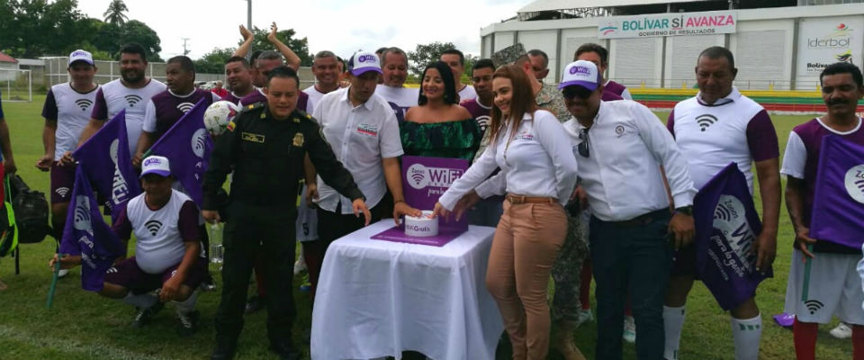 9 zonas WiFi Gratis para la Gente llegaron a Bolívar, así el departamento completó 42 de estos espacios