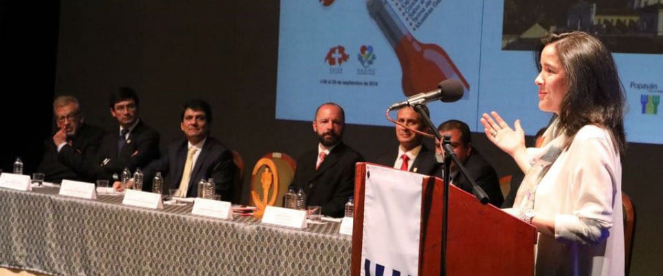 Ministra Sylvia Constaín dio apertura al Congreso Gastronómico de Popayán