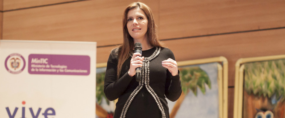 Viceministra TIC - María Carolina Hoyos