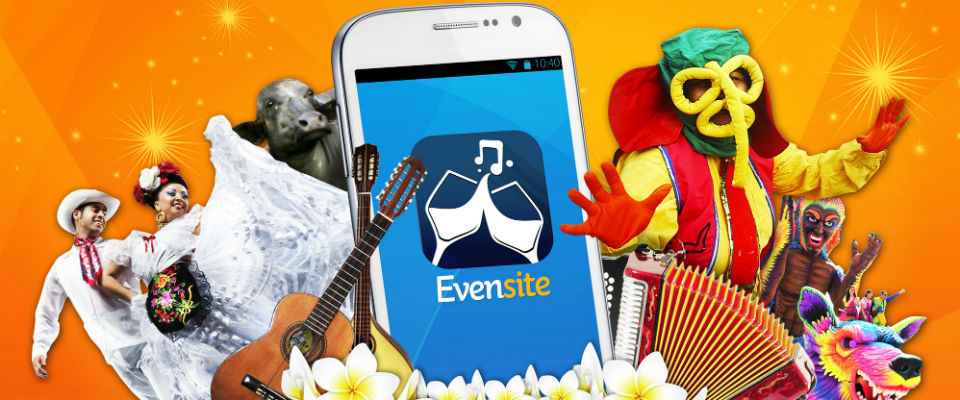 Evensite - Aplicación de las fiestas colombianas Evensite - Aplicación de las fiestas colombianas
