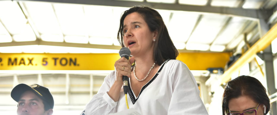 Ministra TIC en Saravena, Arauca Ministra TIC en Saravena, Arauca
