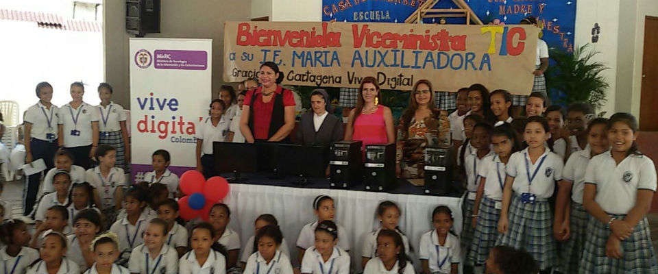 Viceministra TIC - María Carolina Hoyos en Cartagena Viceministra TIC - María Carolina Hoyos en Cartagena