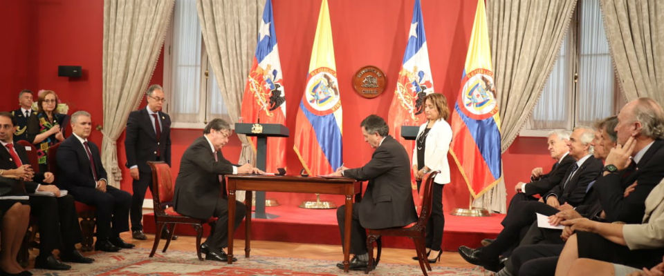 Colombia y Chile suscriben memorando de cooperación en ciberseguridad, ciberdefensa y cibercriminalidad