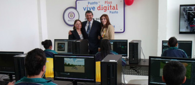 Viceministra TIC - Matía Carolina Hoyos en Punto Vive Digital Plus de Nariño