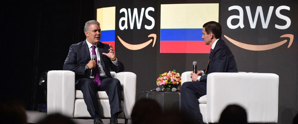 Iván Duque en la Cumbre para el Servicio Público Amazon