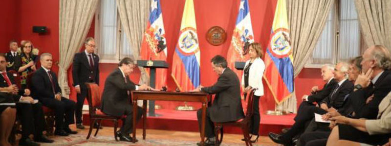 Colombia y Chile firman memorando de cooperación en ciberseguridad