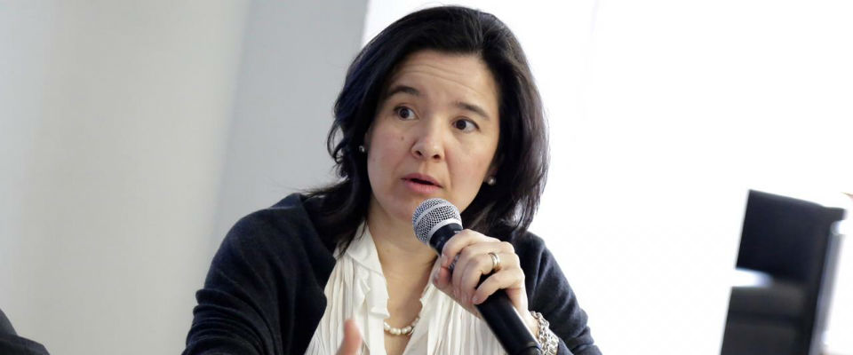 Sylvia Constaín, ministra de Tecnologías de la Información y las Comunicaciones TIC, hace un balance sobre el primer año de su cartera Sylvia Constaín, ministra de Tecnologías de la Información y las Comunicaciones TIC, hace un balance sobre el primer año de su cartera