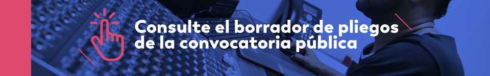 Banner borrador pliegos