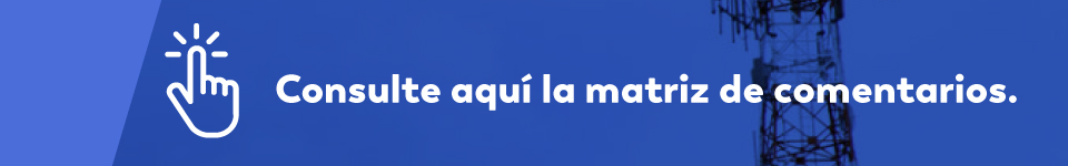 Matriz de comentarios