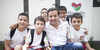 Ministro TIC - David Luna con niños de Medellín Ministro TIC - David Luna con niños de Medellín