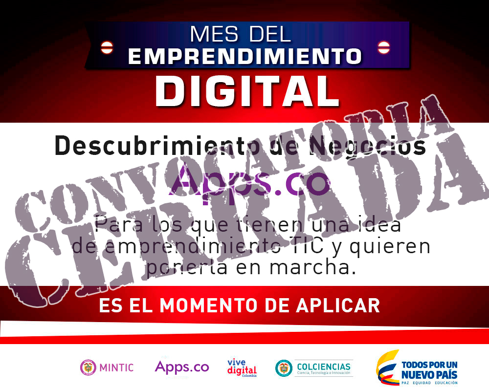 Convocatoria Appsco