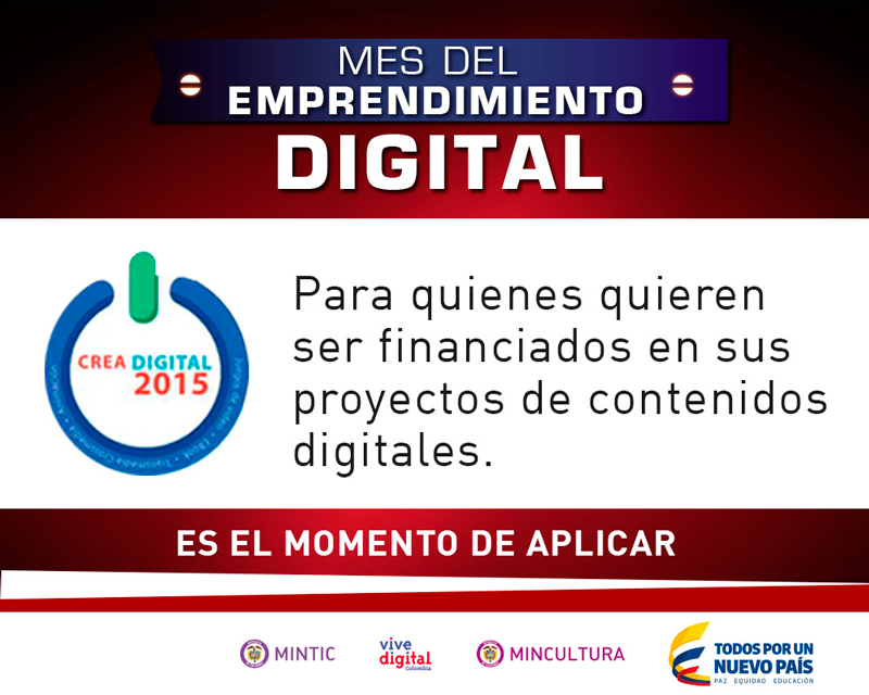 Convocatoria Crea Digital