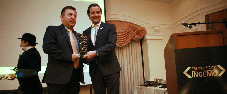 David Luna en Premios Ingenio 2015