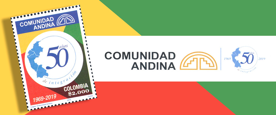 Con estampilla, MinTIC rinde homenaje a la Comunidad Andina por sus 50 años Con estampilla, MinTIC rinde homenaje a la Comunidad Andina por sus 50 años