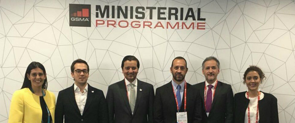 Minister Luna met with Citel and Alai at the Mobile World Congress