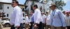 Presidente Juan Manuel Santos y Ministro Luna en zona de desastre en Mocoa Presidente Juan Manuel Santos y Ministro Luna en zona de desastre en Mocoa