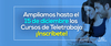 Ampliamos el plazo para inscribirse a los cursos gratuitos de teletrabajo Ampliamos el plazo para inscribirse a los cursos gratuitos de teletrabajo