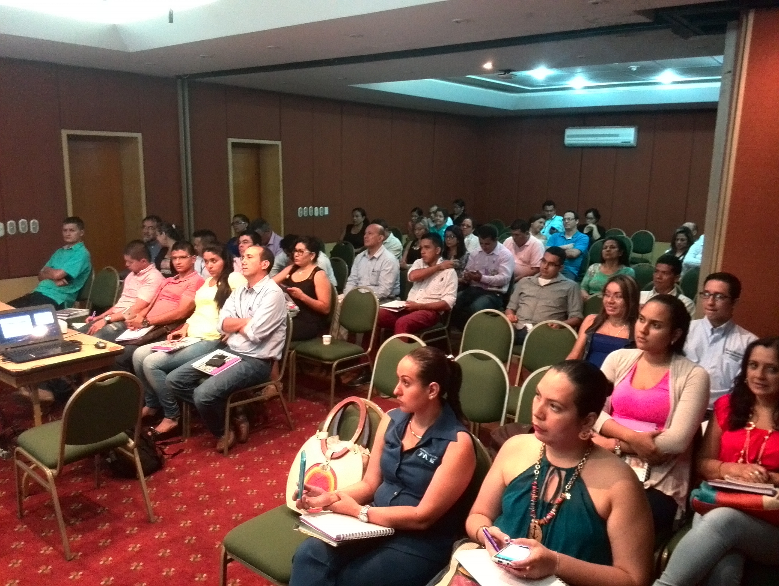 Capacitación en la ciudad de Ibagué (2016)