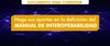 Documentos para comentar: Haga sus aportes en la definición del Manual de Interoperabilidad