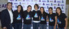 Participantes del #CyberWomenChallenge con la viceministra de Economía Digital, Juanita Rodriguez Kattah.