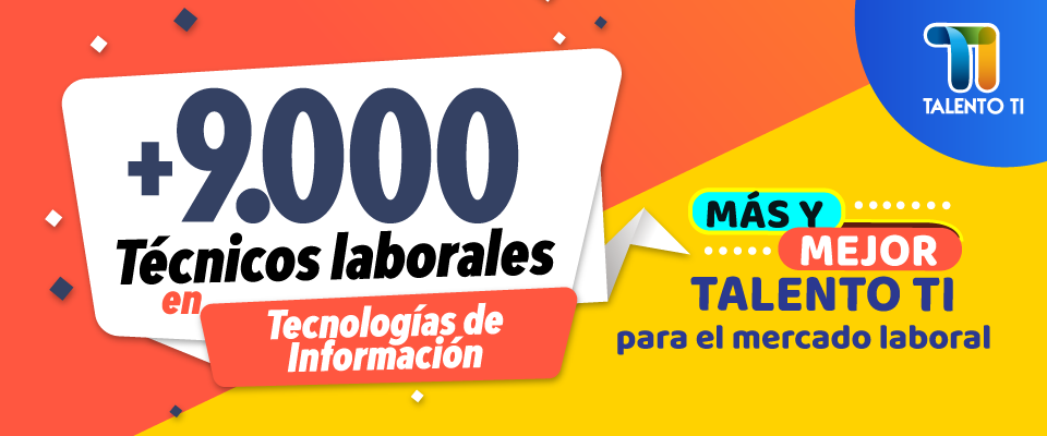 Más de 9.600 colombianos becados se gradúan como técnicos laborales en TI