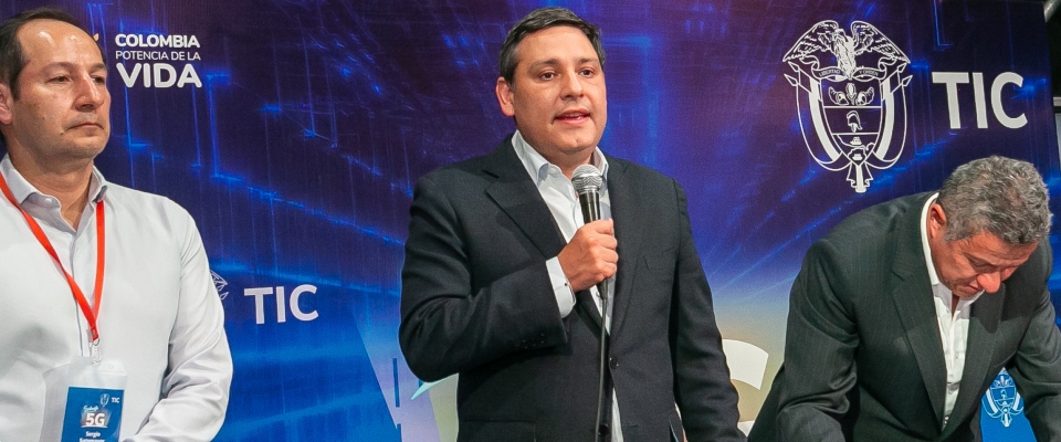 Foto del ministro TIC Mauricio Lizcano